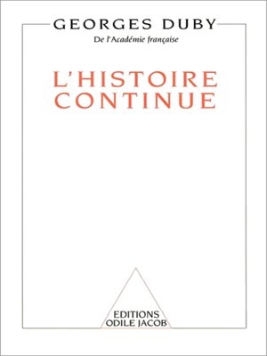 cover image of L' Histoire continue